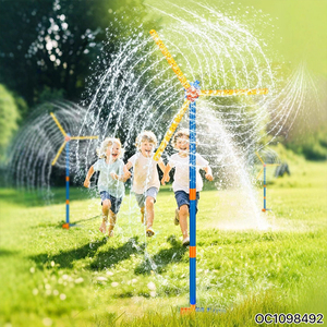 <span class=keywords><strong>Arrosage</strong></span> de jardin Moulin à vent Jeu <span class=keywords><strong>d</strong></span>'<span class=keywords><strong>eau</strong></span> extérieur en plastique Jouet <span class=keywords><strong>d</strong></span>'<span class=keywords><strong>arrosage</strong></span> rotatif à 360 ° - Product Image 4