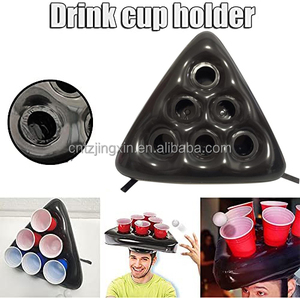 Jeu de lancer de chapeaux de bière gonflables, anneaux de lancer, durable, portable, pour adultes et enfants, fête de remise de diplôme, imperméable, pliable, PVC, <span class=keywords><strong>Halloween</strong></span> - Product Image 4