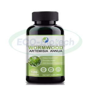 Ausreson Artemisinina Cápsulas Extracto OEM Suplementos Extracto de artemisinina natural 30:1 98% Cápsulas de artemisinina - Product Image 1