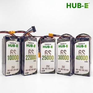 Baterías de Polímero de Litio de 10000mAh, 16000mAh, 22000mAh, 25000mAh, 30000mAh, 36000mAh, 40000mAh, 50000mAh 60C/50C/40C/30C/25C Personalizadas - Product Image 1