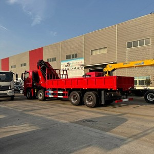 รถบรรทุกติดเครน ISUZU GIGA 28 ตัน 8x4 แบบ Knuckle Boom Crane สำหรับขาย - Product Image 6
