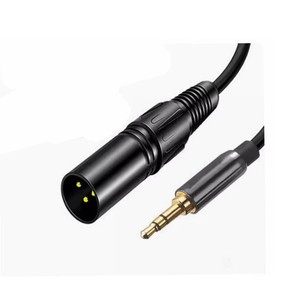 <span class=keywords><strong>XLR</strong></span> a micrófono de 3,5mm Aux Audio HiFi Cable 3,5 <span class=keywords><strong>Jack</strong></span> macho a <span class=keywords><strong>XLR</strong></span> hembra Mic Cable para Smartphone videocámaras DSLR Cámara ordenador - Product Image 2