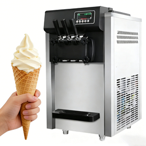 Máquina de helado suave fácil de usar, interfaz sencilla para la formación del personal, inicio rápido para nuevos empleados, restaurante, cadena de comida rápida - Product Image 1