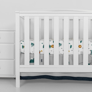 Baby <strong>Bumper</strong> <strong>Set</strong> 100%cotton European Luxury Soft Baby <strong>Cot</strong> Crib Bedding <strong>Sets</strong> with <strong>Bumper</strong> - Product Image 3