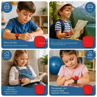 Nouveaux produits transfrontaliers : Jouets de décompression TPR en forme de montre, pierres sensorielles détachables à texture apaisante, unisexe pour jeunes