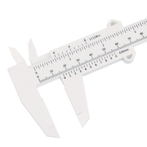 Calibrador de Precisión Portátil de Plástico para Medir Cejas, Calibrador de Tatuajes, Regla, Herramientas de Medición de Maquillaje de Plástico - Product Image 2