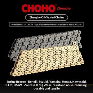 Retén de aceite Zhenghe HO HX UX SX428 520 <span class=keywords><strong>525</strong></span> Original Silencioso Engrosado Resistente al Desgaste para Motocicleta - Product Image 3