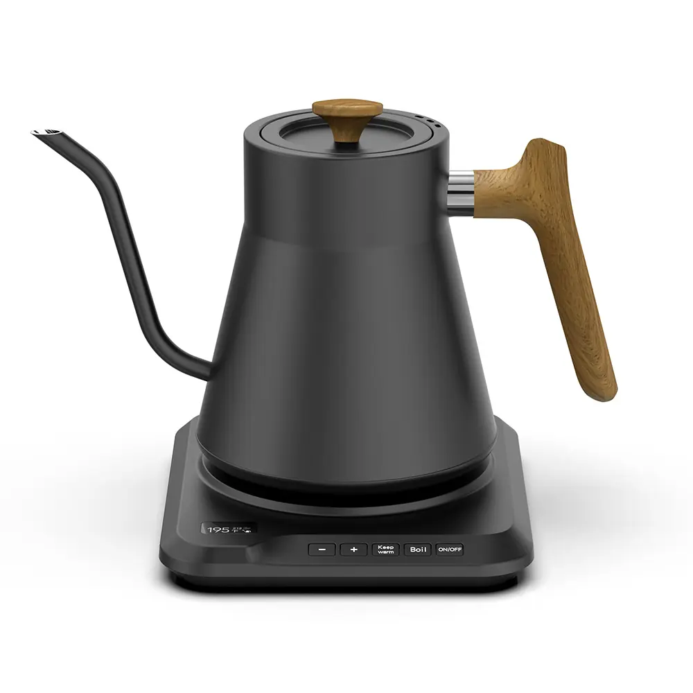 1L electric kettles smart with temperature control pour over digital tea gooseneck coffee drip kettle