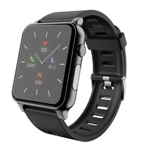 Shenzhen High Quality Metal Big Screen BT Relogio Inteligente Sport Men Digital Black Smart Watch For Iphone