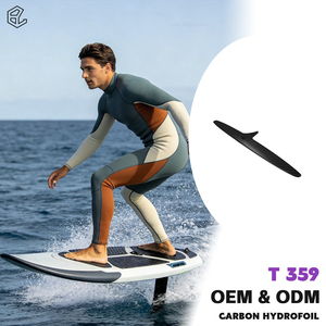 Aile arrière Performance Wing Foil 359/40 GY Skinny Carbon Stabilizer, aile de queue réactive pour le kitesurf et les sports nautiques - Product Image 1