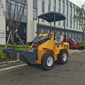 Mini-chargeur sur roues, moteur à essence, système de surveillance à distance, utilisation sur chantier - Product Image 1