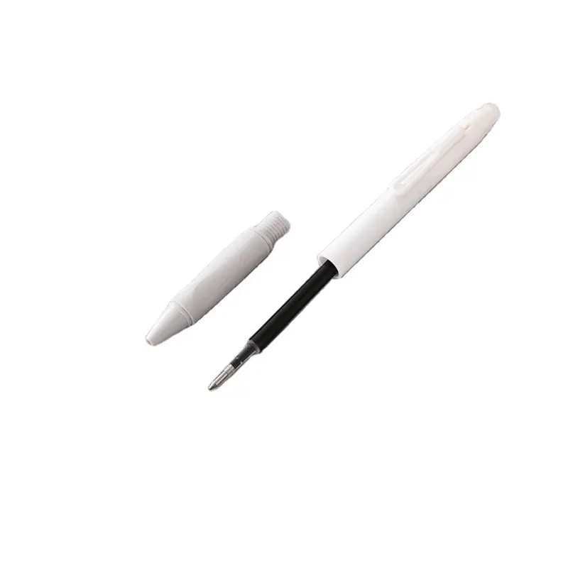VAST SEA 0.5 มม.ใหม่ปากกาซิลิโคนสีขาวอะคริลิคสีขาวยางลบปากกาพลาสติกเจลปากกาลบได้พร้อมยางลบ