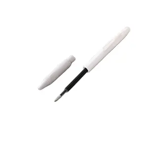 Uitgestrekte Zee 0.5Mm Nieuwe Witte Siliconen Pen Acryl Witte Gumpen Plastic Gel Uitwisbare Pen Met Gum