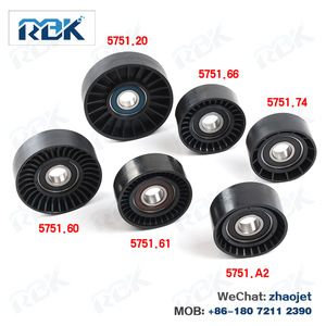 ล้อไกด์ Tensioner 575120 D90mm W25mm 17มม. สำหรับชิ้นส่วนทดแทนของเปอโยต์ - Product Image 2