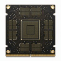 Module de calcul GPU pour carte IA, PCB 40 couches, HDI toutes couches, FR4 Megtron haute température, ENIG ENEPIG pour carte accélérateur d'inférence IA
