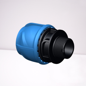 ตัวแปลงเกลียวตัวผู้แบบเรียบทำจากพลาสติก PP ขั้นสูงเกรดมืออาชีพ63มม. x 2นิ้ว - Product Image 3