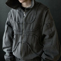 Sudadera con capucha y cremallera para hombre, diseño de Spider-Man Ninja, 600 g/m², gruesa, con máscara, sudadera con cremallera