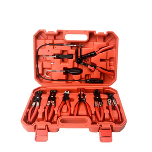 Nouveautés : Ensemble de 9 pinces à collier de serrage pour tuyau automobile, outil flexible pour démonter les joints de câbles, tournevis pour joints d'huile, réparation automobile - Product Image 2