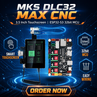 Placa de Desarrollo Makerbase MKS DLC32 MAX V1.0 GRBL ESP32-S3, 4 Ejes, CNC Shield, Grabador Láser, Pantalla Táctil de 3.5 Pulgadas
