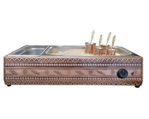 Estufa de <span class=keywords><strong>Café</strong></span> Turca, Estufa de <span class=keywords><strong>Arena</strong></span> Caliente, Estufa Eléctrica Doméstica y Comercial, Pequeña, Manual, Retro - Product Image 1