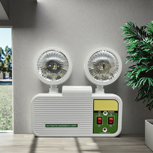 Thương mại nước ngoài đôi đầu LED khẩn cấp sơ tán ánh sáng với Li-ion pin ip33 đánh giá 3 giờ thời gian khẩn cấp - Product Image 4