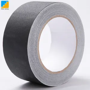 Nastro Adesivo Gaff Personalizzato in Tessuto Opaco per <span class=keywords><strong>Rilegatura</strong></span> <span class=keywords><strong>Libri</strong></span>, Nastro Gaffer Nero 50mm X50m, Nastro Gaffer Resistente di Alta Qualità dai Produttori - Product Image 1