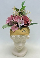 Buisson de fleurs artificielles fait à la main pour décor de tombe de cimetière funéraire petit Arrangement de table de mariage fournitures vente chaude