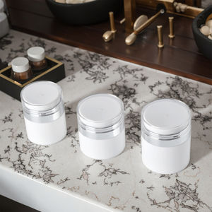 Luxe 15g 30g 50g vide en plastique sans air acrylique conteneur <span class=keywords><strong>pompe</strong></span> à vide pot sans air <span class=keywords><strong>pour</strong></span> crème <span class=keywords><strong>pour</strong></span> masques faciaux faux cils - Product Image 2