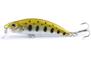Vente en gros 55mm 5g micro pêche coulant méné leurre dur <span class=keywords><strong>Jerkbait</strong></span> au <span class=keywords><strong>meilleur</strong></span> prix - Product Image 2