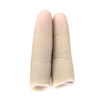 Doigt Prothétique Cosmétique en Silicone Naturel JZ Personnalisé, Élasticité Réglable, Respirant, Confortable, Taille Universelle