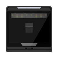 Lecteur de codes-barres USB omnidirectionnel CMOS haute performance pour bureau, mains libres, lecture QR 1D 2D, détection automatique pour le commerce de détail