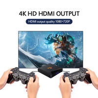 TX9 Pro Game Box Smart TV Box Android 64GB 4K HD Sortie Console de jeu vidéo rétro classique 10000 Jeux pour cadeau