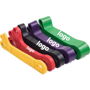 Bandas de Ejercicio Promocionales con Logotipo Impreso, 2080 mm de Largo, Material de Látex/TPE, Aptas para Yoga, Dominadas y Entrenamiento de Fuerza - Product Image 1