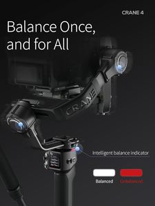 เครน 4 คอมโบ ตัวกันสั่นแบบ 3 แกน สำหรับกล้อง DSLR และกล้องมิเรอร์เลส - Product Image 4