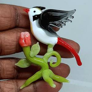 Figura Decorativa de Vidrio Soplado a Mano, Estilo Animal, Color Personalizable, Regalo Pequeño del Mundo del Vidrio - Product Image 5