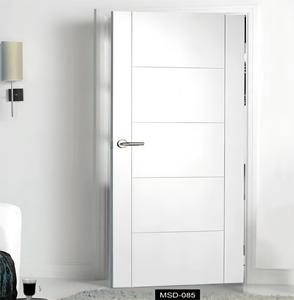 Porte simple en bois massif de conception moderne personnalisée Refor, garantie 5 ans, résistante au vent, renforcée, robuste, pour l'intérieur d'un appartement ou d'une chambre à coucher - Product Image 3