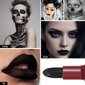 Rouge à lèvres mat noir personnalisable MLM 6 couleurs, waterproof, anti-transfert, avec applicateur diamant de luxe, stick 5G - Product Image 6