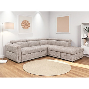 <span class=keywords><strong>Muebles</strong></span> <span class=keywords><strong>para</strong></span> el Hogar al por Mayor, Sofá Cama en Forma de L de Dos Plazas, Estilo Europeo Moderno, con Almacenamiento y Relleno de Esponja, <span class=keywords><strong>para</strong></span> Sala de Estar - Product Image 1