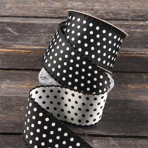 Alta qualità punto doppio fiocco fiocco grezzo nastro regalo fai da te avvolgente - Product Image 6