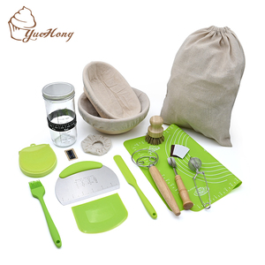 Cestino di impermeabilizzazione del pane rotondo a colori personalizzato con pane zame Baguette pane <span class=keywords><strong>verde</strong></span> cesto di lievitazione naturale - Product Image 3