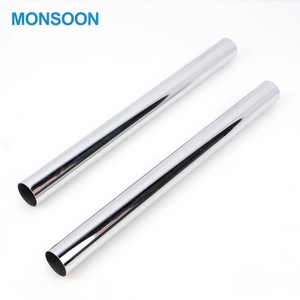 <span class=keywords><strong>Support</strong></span> de rail de suspension pour vêtements de garde-robe Tige de placard Tube de suspension pour garde-robe Tube chromé de 25mm - Product Image 2