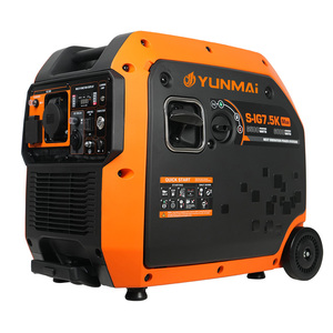 <span class=keywords><strong>Generator</strong></span> Inverter bensin 6,5 kW 230V 50HZ, ukuran kompak dengan keluaran daya tinggi untuk penggunaan rumah dan luar ruangan - Product Image 1
