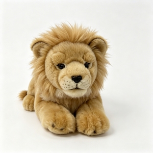 Peluche Realista de León Macho, Juguete de Peluche de León Salvaje Realista, Muñeco de Peluche de León Cachorro, Logotipo Personalizado OEM, Venta al por Mayor para Regalo de Zoológico - Product Image 2