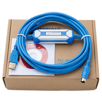 Cable de PVC con Conductor de Cobre USB-AFC8513 para Línea de Descarga de Programación de PLC Serie FP0 FP2 FP-X - 200 cm, Uso Industrial, 2*0.5 mm