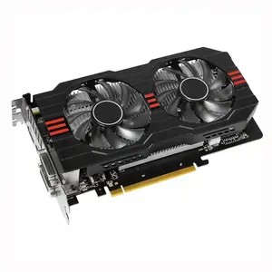 Kartu grafis Gaming bekas, 1G sampai 6G HD 6750 gre untuk 7750 Chipset untuk Desktop dan stasiun kerja GDDR6 jenis memori Video