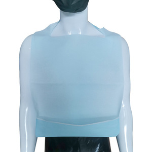 Adult paper bibs, paper film composite bibs, catering bibs, oil-proof, dirt-proof, dust-proof bibs for hospitals and dental - Product Image 1