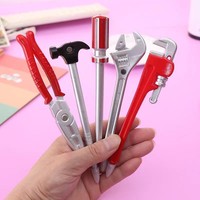 Papeterie créative Stylo à bille noir en plastique en forme d'animal École primaire Étudiant Apprentissage Fournitures culturelles Prix Cadeau