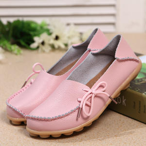 Luxury Candy Color Footwear High Quality Women <strong>Moccasin</strong> Loafers Pu Leather Flats Casual <strong>Ladies</strong> Slip on Mother Shoes <strong>slippers</strong> - Product Image 6
