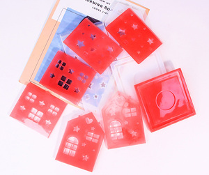 CARATTE réutilisable antiadhésif étoile flocon de neige en forme de coeur noël maison ornement silicone <span class=keywords><strong>moule</strong></span> résine plâtre <span class=keywords><strong>bougeoir</strong></span> moules - Product Image 6