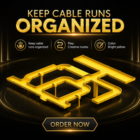 Système de chemin de câbles en fibre optique FCST-CR |   Solution de gestion des câbles pour centre de données |   Canal de câblage optique modulaire pour routage haute densité